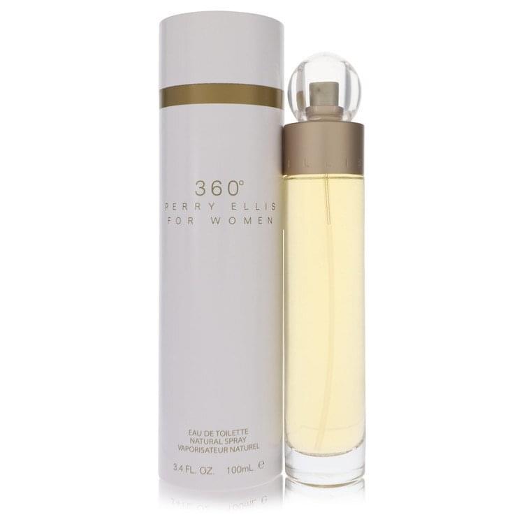 perry ellis 360 by Perry Ellis Eau De Toilette Spray 3.4 oz (Women).