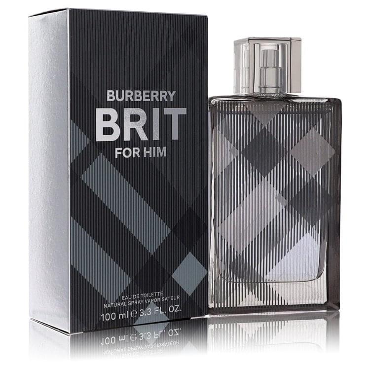 Burberry Brit by Burberry Eau De Toilette Spray 3.4 oz (Men).
