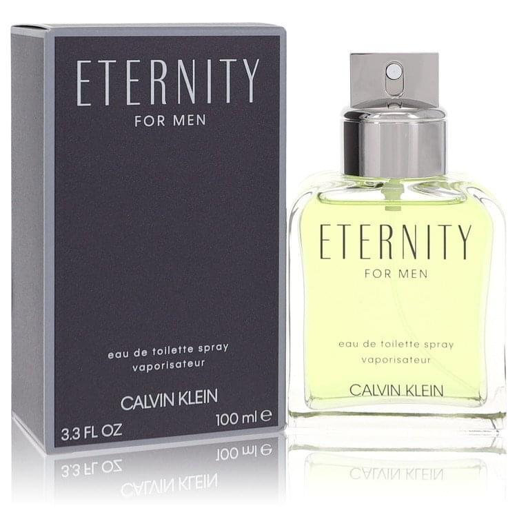 Eternity by Calvin Klein Eau De Toilette Spray 3.4 oz (Men).