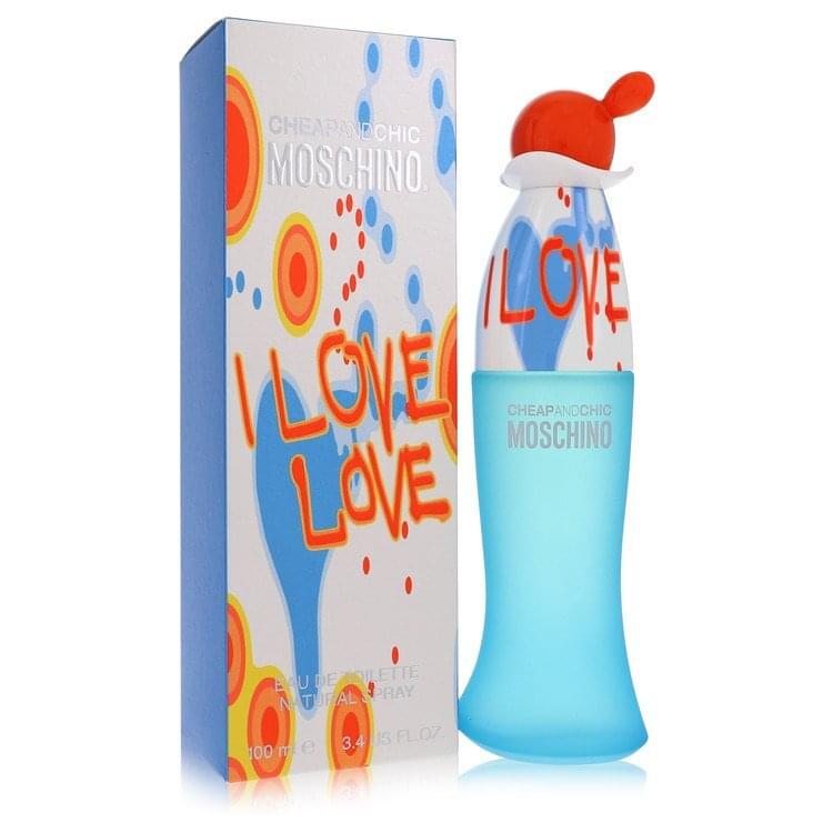 I Love Love by Moschino Eau De Toilette Spray 3.4 oz (Women).