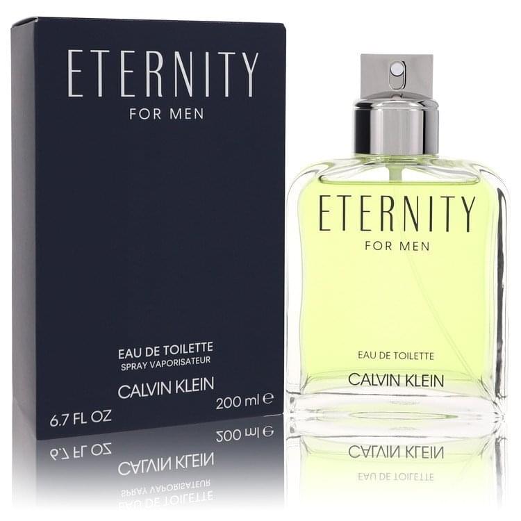 Eternity by Calvin Klein Eau De Toilette Spray 6.7 oz (Men).