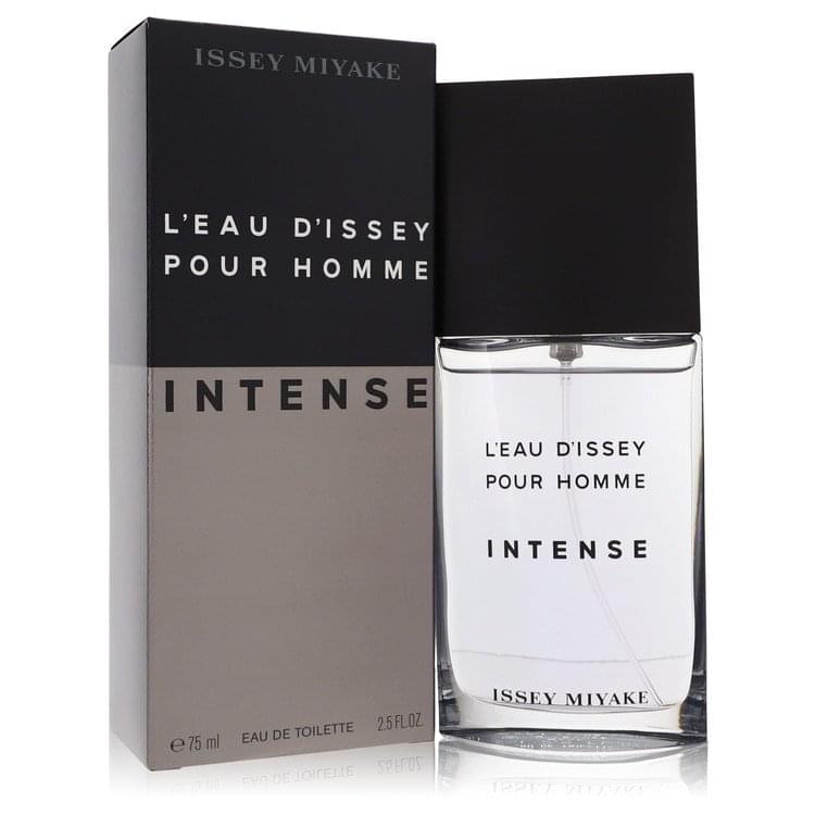L'eau D'Issey Pour Homme Intense by Issey Miyake Eau De Toilette Spray 2.5 oz (Men).