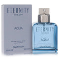 Eternity Aqua by Calvin Klein Eau De Toilette Spray 3.4 oz (Men).