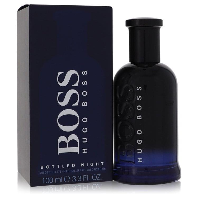 Boss Bottled Night by Hugo Boss Eau De Toilette Spray 3.3 oz (Men).
