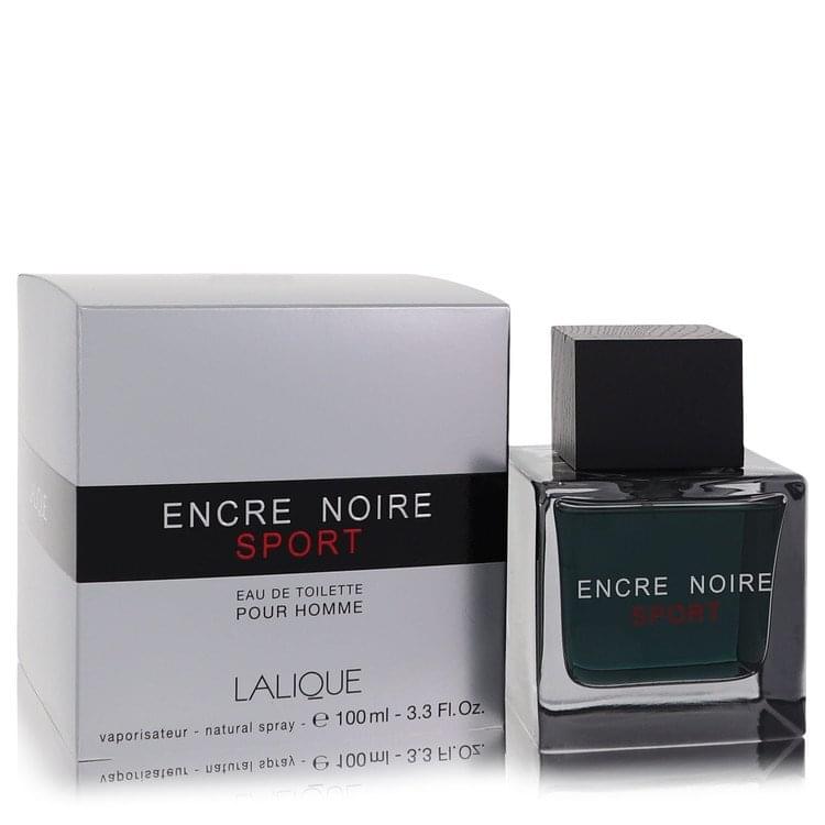 Encre Noire Sport by Lalique Eau De Toilette Spray 3.3 oz (Men).