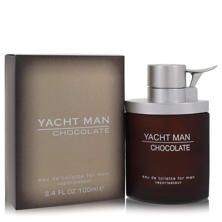 Yacht Man Chocolate by Myrurgia Eau De Toilette Spray 3.4 oz (Men).