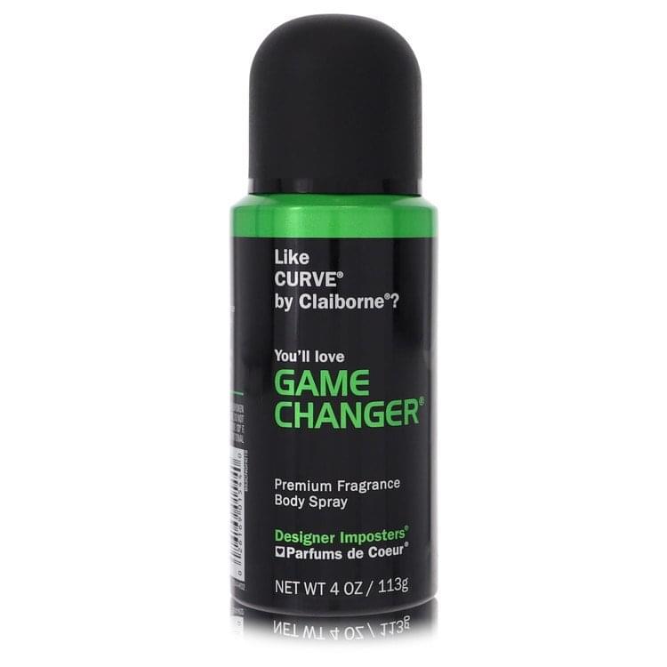 Designer Imposters Game Changer by Parfums De Coeur Body Spray 4 oz (Men).