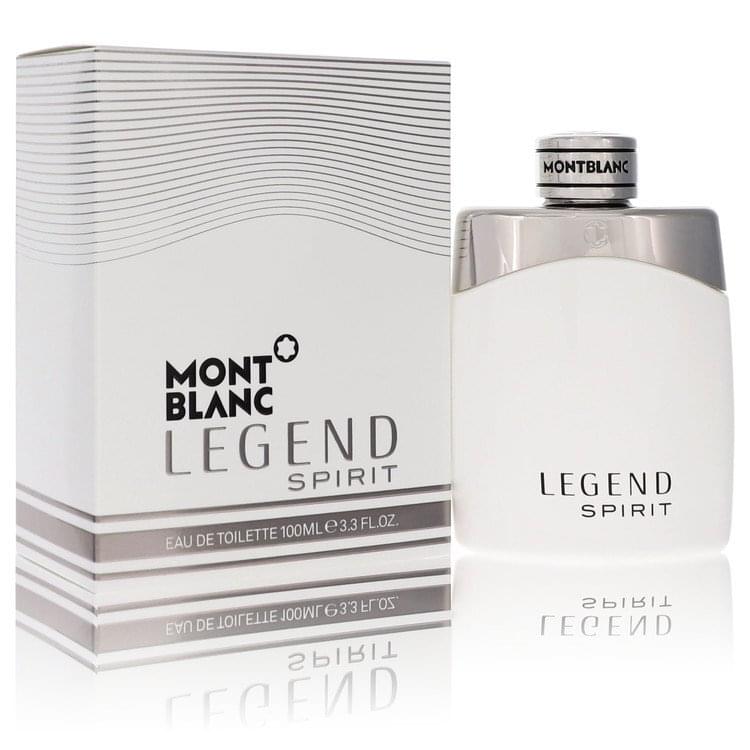 Montblanc Legend Spirit by Mont Blanc Eau De Toilette Spray 3.3 oz (Men).