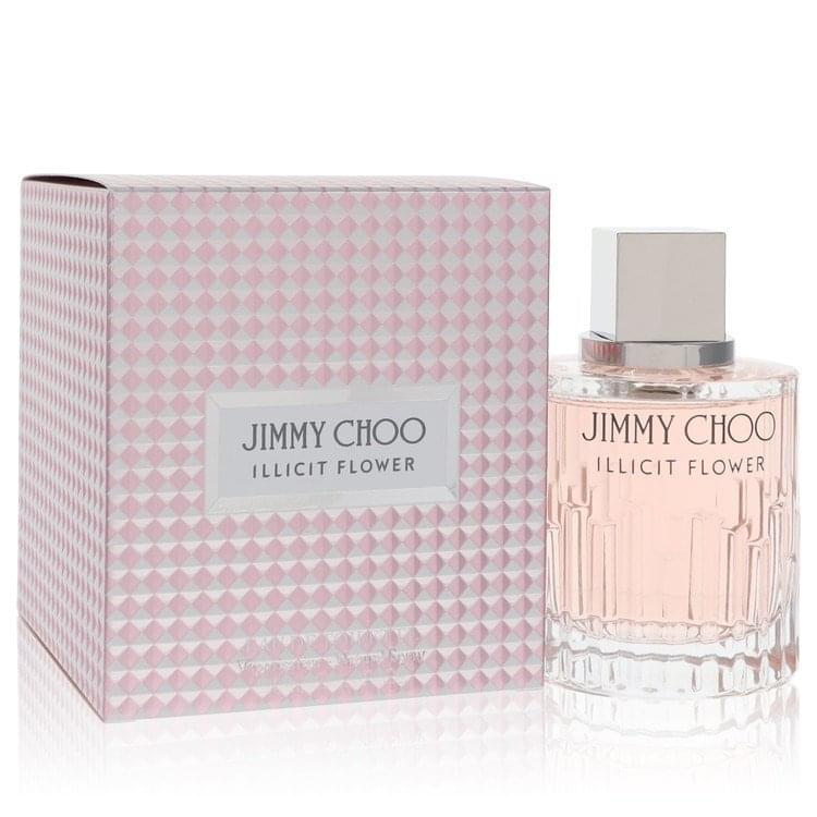 Jimmy Choo Illicit Flower by Jimmy Choo Eau De Toilette Spray 3.3 oz (Women).