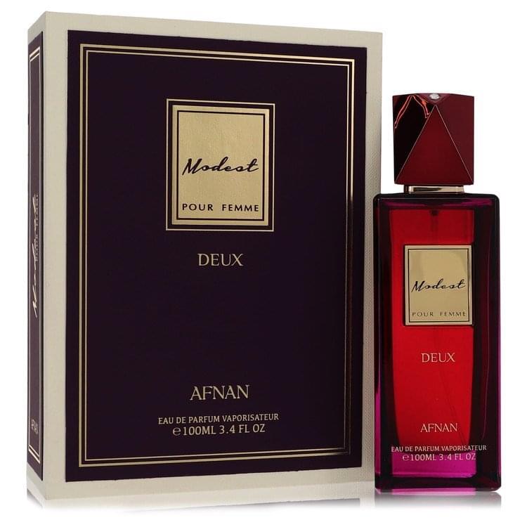 Modest Pour Femme Deux by Afnan Eau De Parfum Spray 3.4 oz (Women).