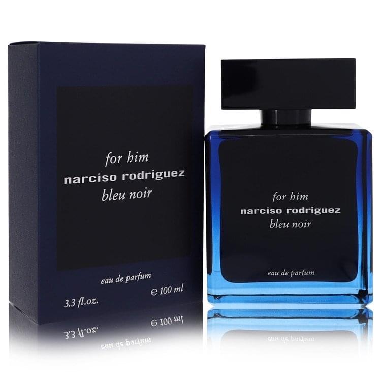 Narciso Rodriguez Bleu Noir by Narciso Rodriguez Eau De Parfum Spray 3.3 oz (Men).