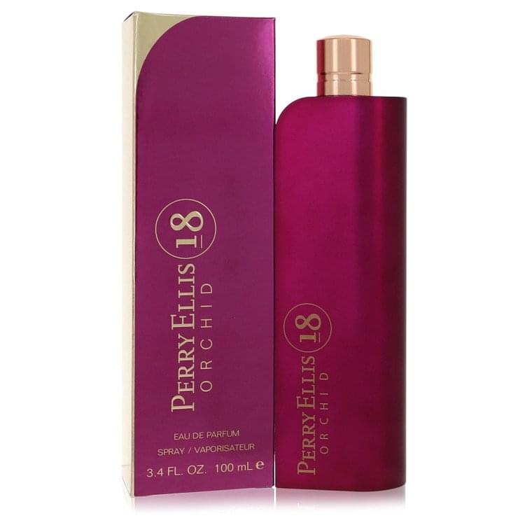 Perry Ellis 18 Orchid by Perry Ellis Eau De Parfum Spray 3.4 oz (Women).