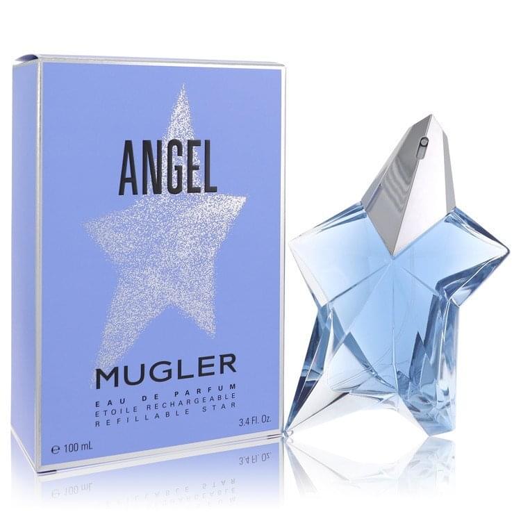 Angel by Thierry Mugler Standing Star Eau De Parfum Spray Refillable 3.4 oz (Women).