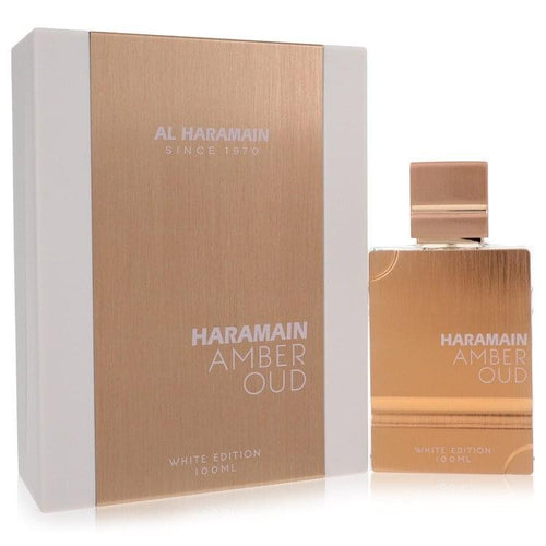 Al Haramain Amber Oud White Edition by Al Haramain Eau De Parfum Spray (Unisex) 3.4 oz (Men).
