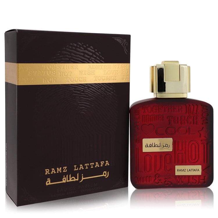 Lattafa Ramz Gold by Lattafa Eau De Parfum Spray (Unisex) 3.4 oz (Women).
