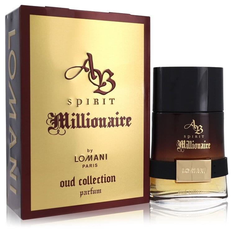 Spirit Millionaire Oud Collection by Lomani Eau De Parfum Spray 3.3 oz (Men).