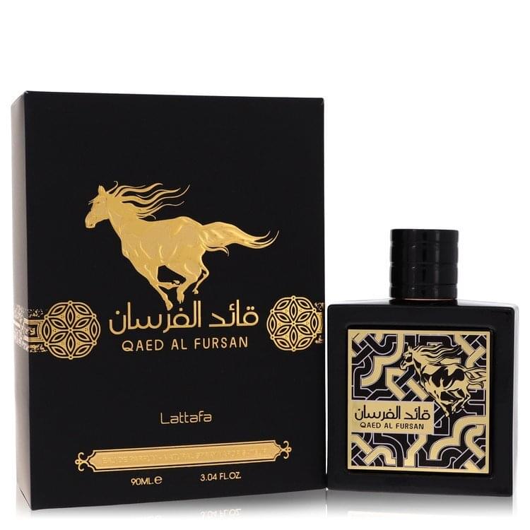 Lattafa Qaed Al Fursan by Lattafa Eau De Parfum Spray 3 oz (Men).