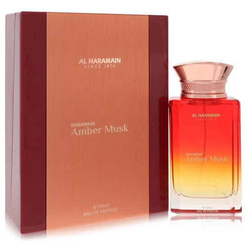 Al Haramain Amber Musk by Al Haramain Eau De Parfum Spray (Unisex) 3.3 oz (Men).
