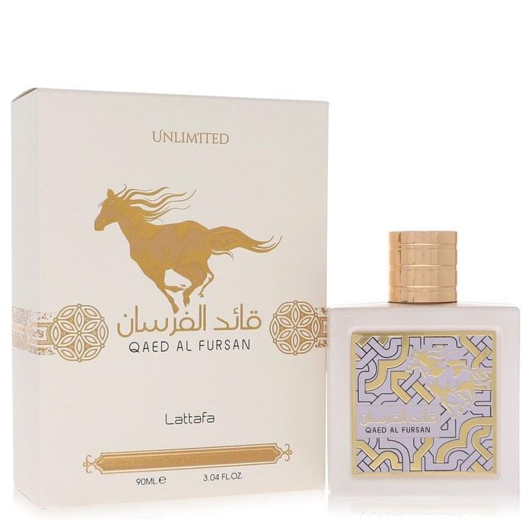 Lattafa Qaed Al Fursan Unlimited by Lattafa Eau De Parfum Spray (Unisex) 3.04 oz (Men).