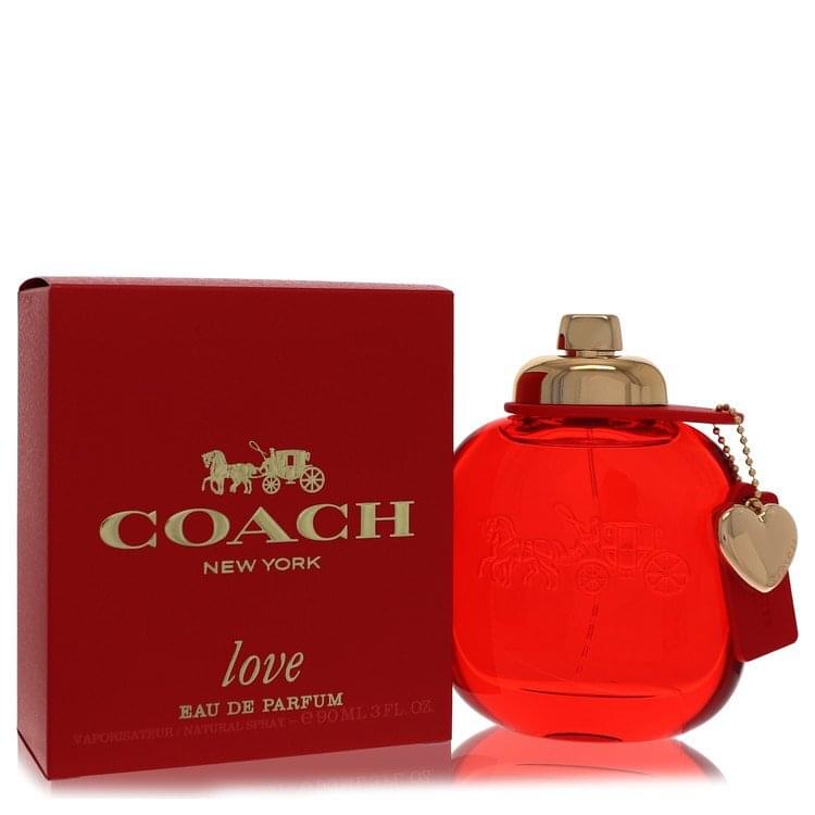 Coach Love by Coach Eau De Parfum Spray (red packaging) 3 oz (Women).