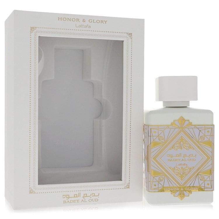 Lattafa Badee Al Oud Honor & Glory by Lattafa Eau De Parfum Spray (Unisex) 3.4 oz (Men).