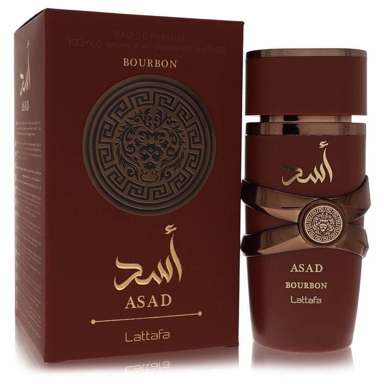Lattafa Asad Bourbon by Lattafa Eau De Parfum Spray 3.4 oz (Men).